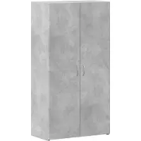 vidaXL Archiefkast 60x32x115 cm bewerkt hout betongrijs