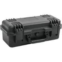 vidaXL Flightcase draagbaar 46,5x21,5x17,5 cm PP zwart