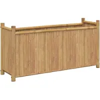 vidaXL Plantenbak 100x30x50 cm bamboe