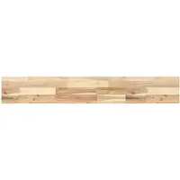 vidaXL Wandschap zwevend 160x20x4 cm onbehandeld massief acaciahout