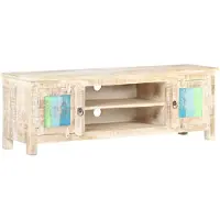 vidaXL Tv-meubel 120x30x40 cm ruw acaciahout