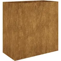 vidaXL Plantenbak 80x40x80 cm cortenstaal