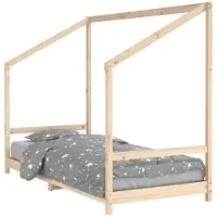 vidaXL Kinderbed, 90x200 cm, massief grenenhout