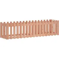 vidaXL Plantenbak verhoogd hekontwerp 200x50x50 cm massief douglashout
