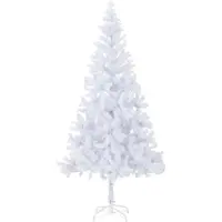 vidaXL Kunstkerstboom met stalen standaard 910 takken 210 cm
