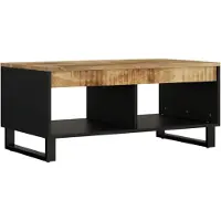 vidaXL Salontafel 90x50x40 cm massief mangohout