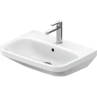 Duravit DuraStyle wastafel met overloop met 1 kraangat 60x44cm wit