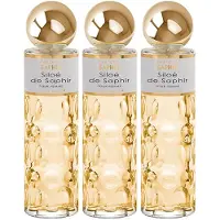 Saphir Siloé 200ml Eau De Parfum 3 Eenheden