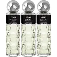 Saphir Cro Aqua Uomo 200ml Eau De Parfum 3 Eenheden