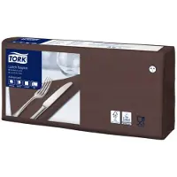 Tork Serviet Tork 33x33 cm 3-lag Brun,10 pk x 150 stk/pk