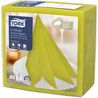 Tork Serviet Tork Linstyle 39x39 cm Pistacie,12 pk x 50 stk/krt