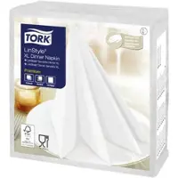 Tork 478883 premium linstyle dinnerservet XL wit 48x48 cm 300 stuks (478883)