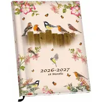 Plenty Gifts Agenda 2027 – 18-maanden agenda – Garden Birds Agenda 2026-2027 – Weekplanner – Luxe kaft & duurzame afwerking