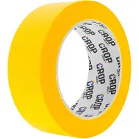 CROP Washi Tape Geel 36mm - per rol
