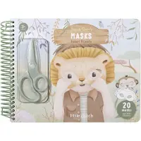 Top 1 Toys Little Dutch boek met DIY maskers inclusief schaar