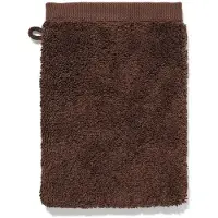 HEMA Washandje 16x21cm hotelkwaliteit extra zacht donkerbruin (donkerbruin)