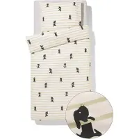 HEMA Takkie En Siepie Dekbedovertrek 140x200/220cm Zacht Katoen (beige)