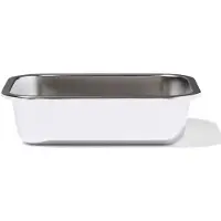 HEMA Voorraadbakje maat L 1480ml RVS zonder deksel (grijs metallic)