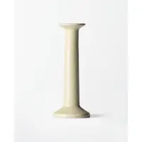 HEMA Kandelaar ⌀8x20cm Zwier Keramiek Wit (wit)
