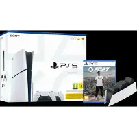 Sony PlayStation 5 Slim Disc Edition + FC 27 + Extra Controller Wit + Oplaadstation