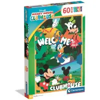 Clementoni Kinderpuzzel Disney Mickey Mouse - Puzzel 60 Maxi Stukjes - Legpuzzel en Educatief Speelgoed - Puzzels voor Kinderen vanaf 4 Jaar