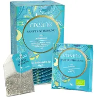 Creano Biologische Thee ZACHTE STEMMING, Kruidentheemengsel, Biologische Thee in Theezakjes 3-pack (3x 20 zakjes) *²