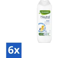 Neutral Baby Shampoo Parfumvrij 250 ml - Voordeelverpakking - 6 stuks