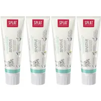 Splat Sensitive - Tandpasta voor gevoelige tanden - Herstel van glazuur, fluoridevrij, 4-pack