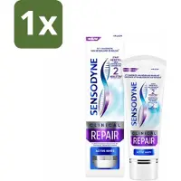 Sensodyne 1 x - Tandpasta - Clinical Repair - Active White - Tandglazuur Herstellen - 75 ml - Gevoelige Tanden - Tandpasta - Whitening - Tandglazuur Herstellen - Novamin