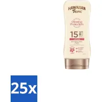 Hawaiian Tropic – Zonnebrand Lotion – Satin Protection Ultra Radiance – SPF - Bulkverpakking - 25 stuks