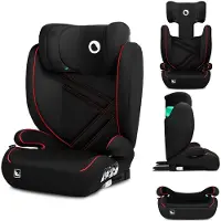 Tyr Autostoel - 8 Positie Verstelbare Hoofdsteun - Kinderzitje Auto - Kinderstoel Auto - Zwart/Rood - 42cm x 46cm x 60cm
