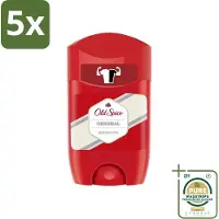 Old Spice 5 x - Original - High Endurance - Deodorantstick - Langdurige Frisheid - 50 g - Grootverpakking - Deodorantstick - Langdurige Frisheid - Zweetbescherming - Mannelijke Geur - Klassieke Geur