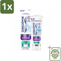 Sensodyne 1 x - Tandpasta - Clinical Repair - Deep Clean - Grondige Reiniging - 75 ml- Gevoelige Tanden - Tandpasta - Snelle Verlichting - Diepe Reiniging - Klinisch Bewezen