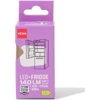 HEMA Led koelkast clear E14 1.0W 140lm