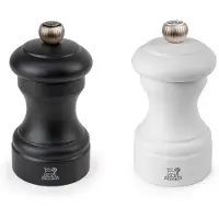Peugeot Peper- en Zoutmolen Bistro Zwart / Mat Wit 10 cm