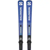 Salomon - e s/race gs 10 + m12 gw f80 - Ski heren - Blauw