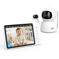 SP Babyfoon - Baby Monitor - Babyphone - Wit - 21cm x 15cm x 13cm