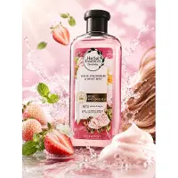 Herbal Essences Bio Shampoo White Strawberry & Sweet Mint – 90% Natuurlijke Oorsprong – Verfrissende Shampoo – Zonder Parabenen, Siliconen & Kleurstoffen