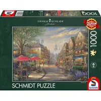 Schmidt - Legpuzzel - Café in München - Thomas Kinkade Studios - 1000 stukjes - Volwassenen - vanaf 12 jaar