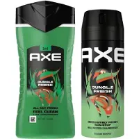 Axe - 3-in-1 Douchegel - Jungle Fresh- 250ml & Deodorant Bodyspray Jungle Fresh - 150 ml