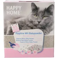 Happy Home Kattenbakvulling Met Baby Poeder - Kattenbakvulling - 10 l