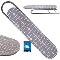 KOTARBAU Mouw Strijkplank - Strijkplank voor Mouwen - Mouwplank 50 x 11 cm - Inklapbare Strijkplank - Grijs