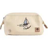 Faguo Washbag Petit Accessoire Cotton Beige