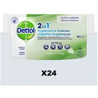 Dettol 24x Hygienische Doekjes 2in1 12 stuks