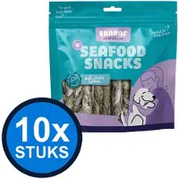 Braaaf 10x Seafood salmon roll sticks 97gr