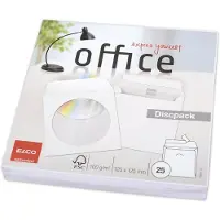 Elco Office Color Discpack FSC CD/DVD 100 gram wit 25 stuks - EO-74641-12
