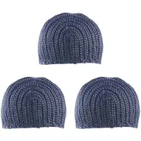 Tlily Super Elastische Cornrow Cap voor Weven Gehaakte Vlecht Pruik Caps voor Het Maken van Pruiken Topkwaliteit Weven Gevlochten Cap Pruik Netto Zwarte