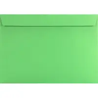 Netuno Gladde groene enveloppen A4 - 229 x 324 mm - 10 stuks - HK zelfklevend met plakstrip - 120 gram - Rainbow -
