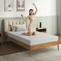 HAUSS SPOLE Matras 120x200 cm - Koudschuimmatras met Ergonomische D25 Schuimkern - Ademend en Afneembare Hoes - 13 cm - Wit