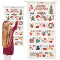 Sonstiges Adventskalender om zelf te vullen, met 24 vakken om op te hangen